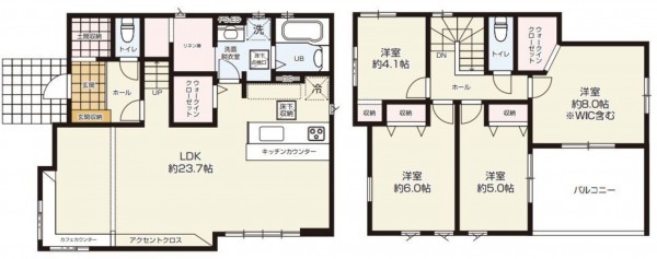 富谷市、新築一戸建ての画像です