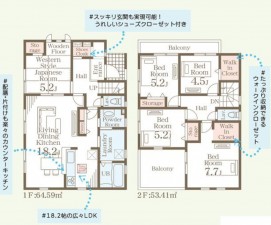 仙台市泉区加茂、新築一戸建ての画像です