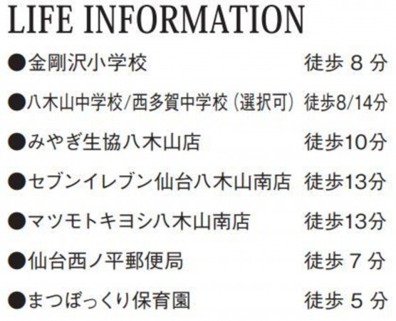 仙台市太白区、新築一戸建ての画像です