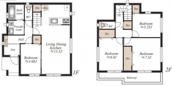 仙台市青葉区貝ケ森、新築一戸建ての画像です