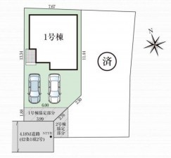仙台市太白区、新築一戸建ての画像です