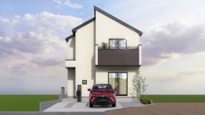 仙台市太白区、新築一戸建ての画像です