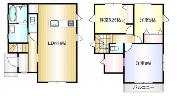 仙台市太白区、新築一戸建ての画像です