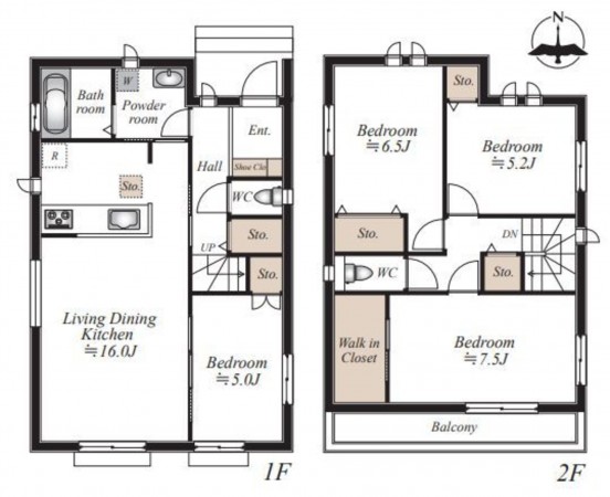 仙台市太白区、新築一戸建ての画像です