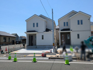 仙台市太白区、新築一戸建ての間取り画像です