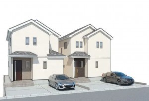 仙台市太白区、新築一戸建ての画像です