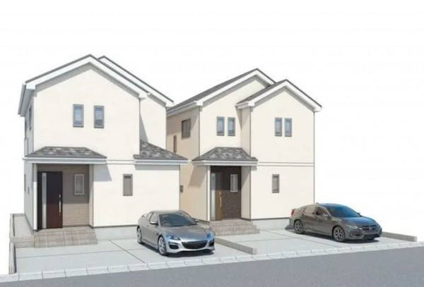 仙台市太白区、新築一戸建ての間取り画像です