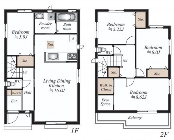 仙台市太白区、新築一戸建ての画像です