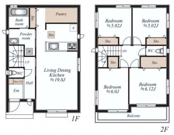仙台市太白区、新築一戸建ての画像です