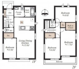 仙台市太白区、新築一戸建ての画像です