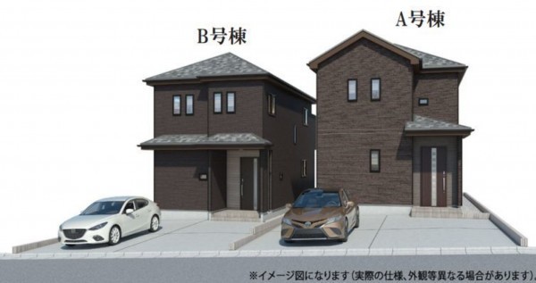 仙台市太白区、新築一戸建ての画像です