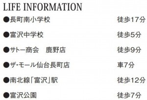 仙台市太白区、新築一戸建ての画像です