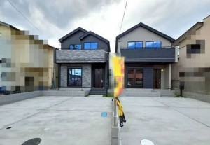 仙台市太白区、新築一戸建ての間取り画像です