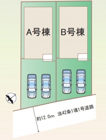 仙台市太白区、新築一戸建ての画像です