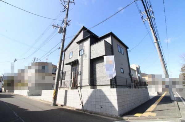 仙台市青葉区西勝山、新築一戸建ての間取り画像です