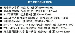 仙台市若林区、新築一戸建ての画像です