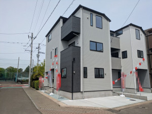 仙台市若林区、新築一戸建ての画像です