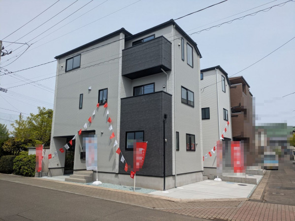 仙台市若林区、新築一戸建ての画像です