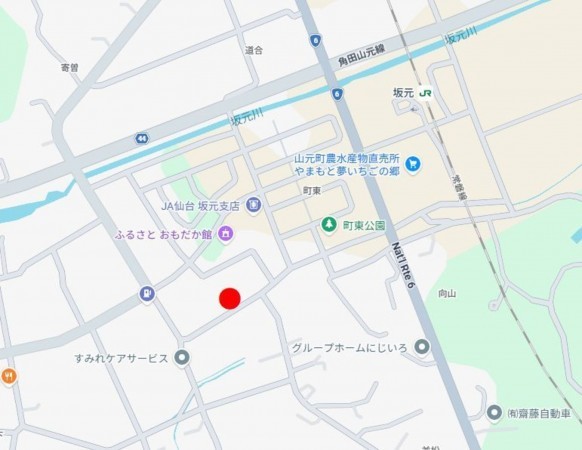 山元町、土地の画像です