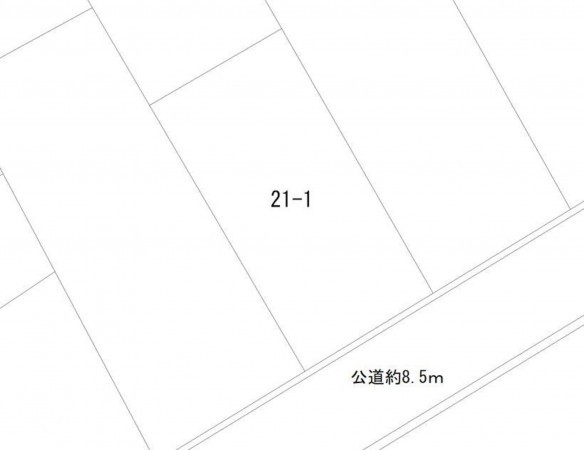 山元町、土地の画像です