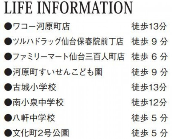 仙台市若林区、新築一戸建ての画像です