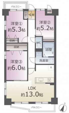 仙台市青葉区、マンションの画像です
