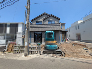 仙台市若林区、新築一戸建ての画像です