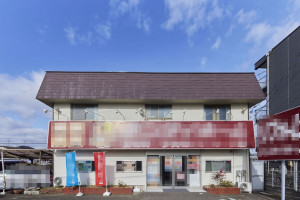 仙台市宮城野区、収益物件/店舗付住宅の間取り画像です