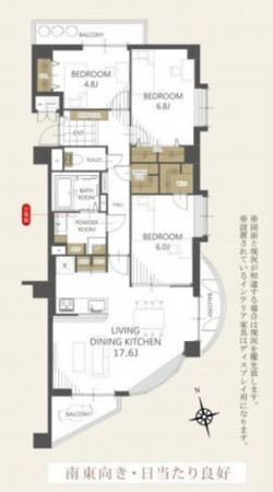 仙台市泉区南光台、マンションの画像です