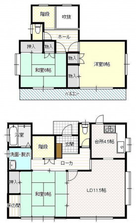 仙台市泉区北中山、中古一戸建ての画像です