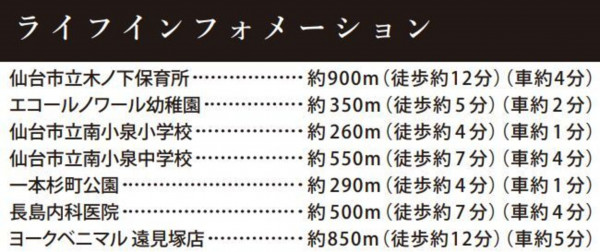 仙台市若林区、新築一戸建ての画像です
