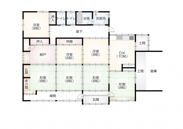 仙台市若林区、中古一戸建ての画像です