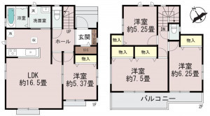 仙台市青葉区子平町、新築一戸建ての画像です