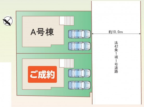 仙台市宮城野区鶴ケ谷、新築一戸建ての画像です