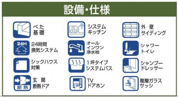 仙台市泉区将監、新築一戸建ての画像です