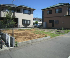 静岡市駿河区中島、土地の外観画像です