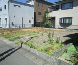 静岡市駿河区中島、土地の外観画像です