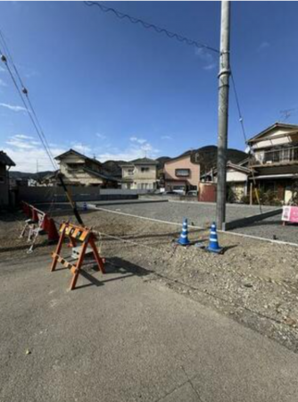 静岡市駿河区丸子、土地の外観画像です