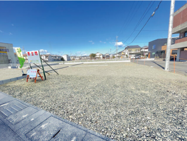 静岡市駿河区西脇、土地の外観画像です