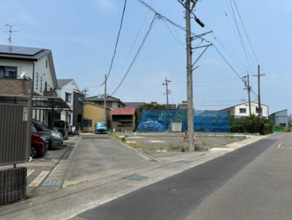 静岡市駿河区下川原、土地の画像です