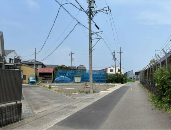 静岡市駿河区下川原、土地の画像です