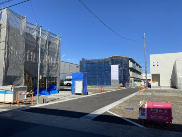 静岡市駿河区登呂、土地の画像です