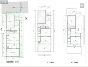 静岡市駿河区丸子、中古一戸建ての間取り画像です