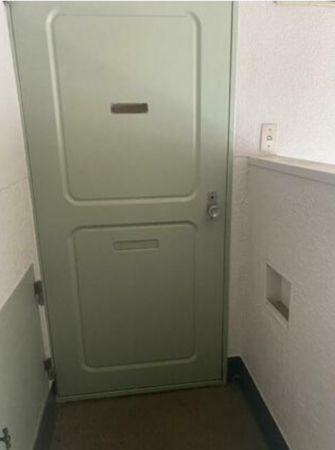 静岡市駿河区丸子、マンションの玄関画像です