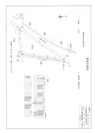 静岡市駿河区丸子新田、土地の間取り画像です