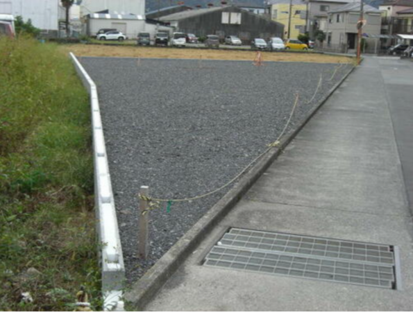 静岡市駿河区丸子新田、土地の外観画像です