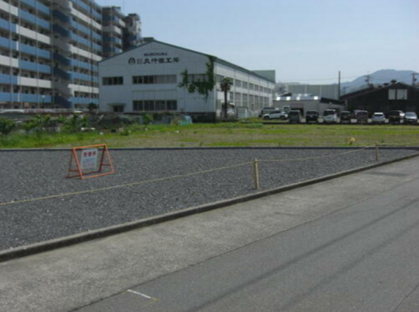 静岡市駿河区丸子新田、土地の外観画像です