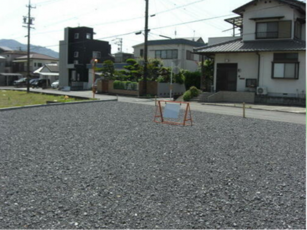 静岡市駿河区丸子新田、土地の外観画像です