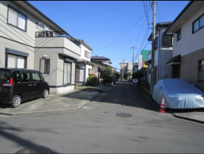 静岡市駿河区中島、中古一戸建ての外観画像です