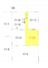 静岡市駿河区みずほ、土地の間取り画像です